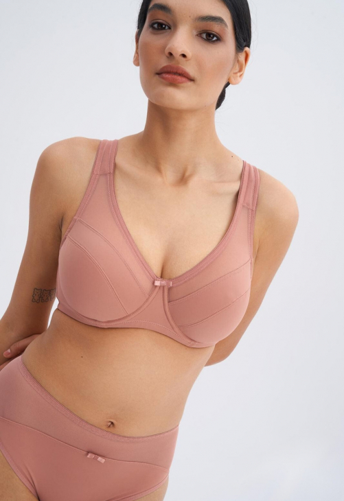 Biustonosz miękki na fiszbinach Alles Havana 02 Mocha