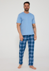 Piżama męska Kr Cornette Bell Rock 134/216 | 100% Bawełna