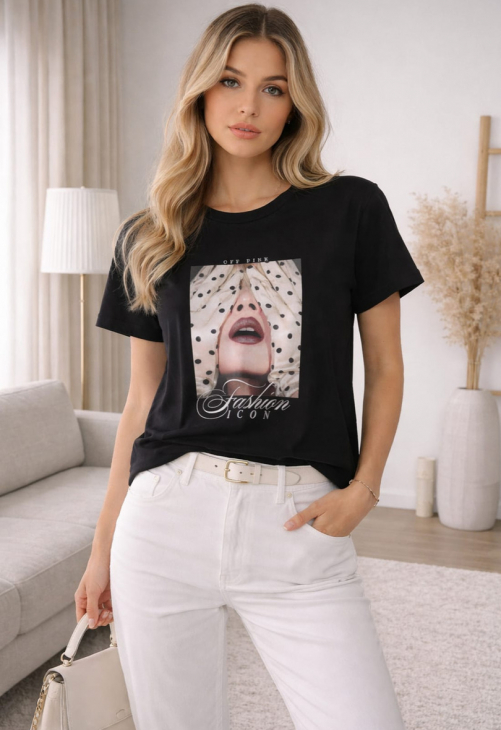 Off Pink Bluzka Muse