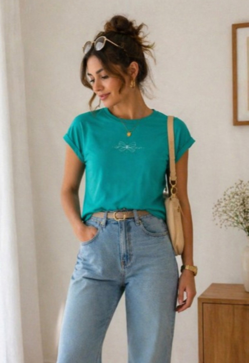 Off Pink Bluzka Grazia