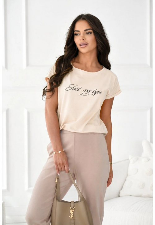 Off Pink Bluzka Muza