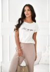 Off Pink Bluzka Muza