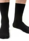 Steven Skarpety Męskie Bezuciskowe Merino Wool 130