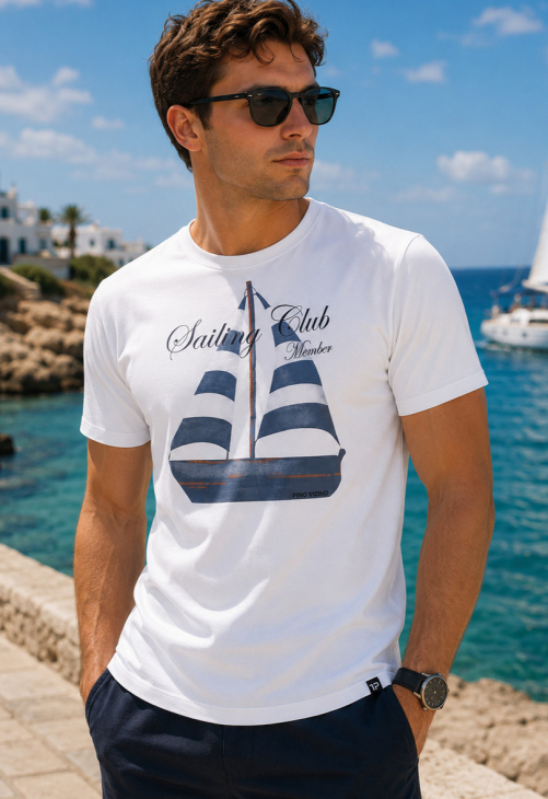 Pino Vicino T-Shirt Męski Pv Vp100.013