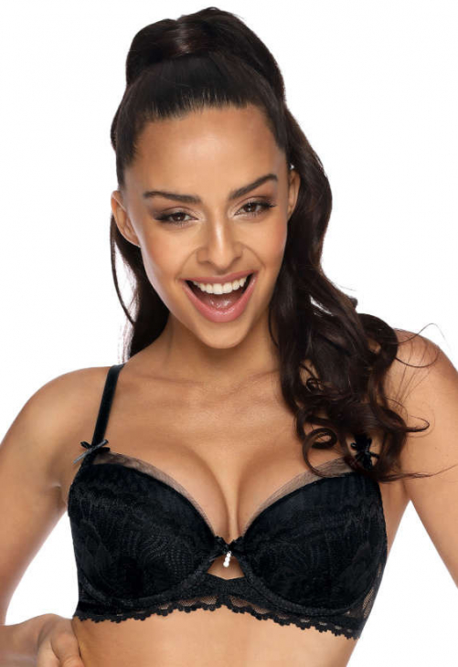 Biustonosz push-up Mat Angel M-3329/11 czarny