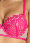 Biustonosz push-up Mat Essie M-3401/11 różowo-beżowy