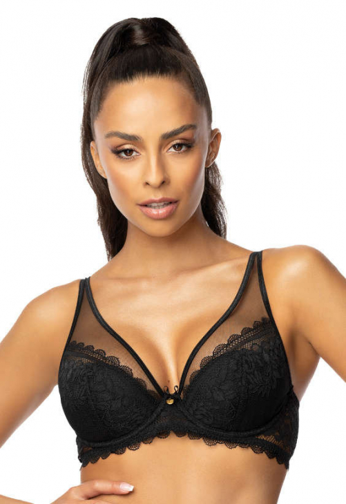 Biustonosz push-up Mat Estelle M-0198/11 czarny