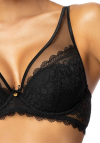 Biustonosz push-up Mat Estelle M-0198/11 czarny