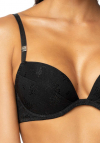 Biustonosz push-up Mat Terrie M-0200/1 czarny