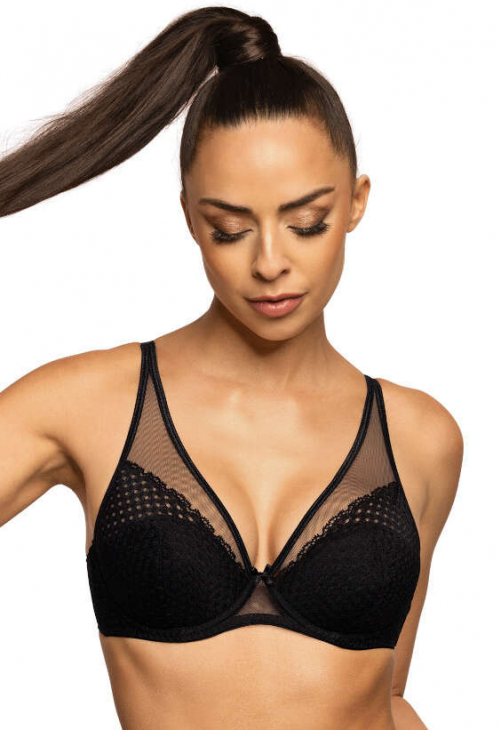 Biustonosz push-up Mat Marley M-3733/11/1 czarny