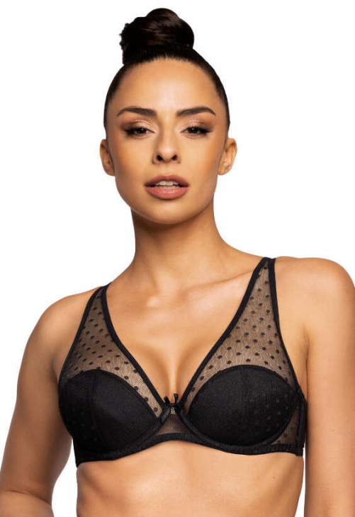 Biustonosz push-up Mat Dotssy M-3714/11/1 czarny