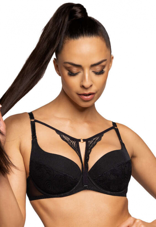 Biustonosz push-up Mat Melody M-3731/11 czarny