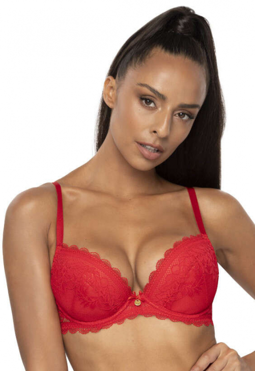 Biustonosz push-up Mat Estelle M-0198/11/2 czerwony