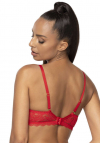 Biustonosz push-up Mat Estelle M-0198/11 czerwony