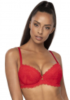 Biustonosz push-up Mat Estelle M-0198/11/1 czerwony