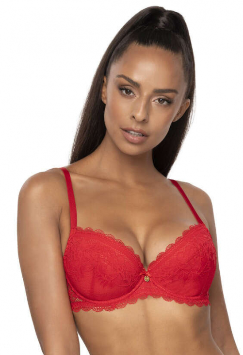 Biustonosz push-up Mat Estelle M-0198/11/1 czerwony