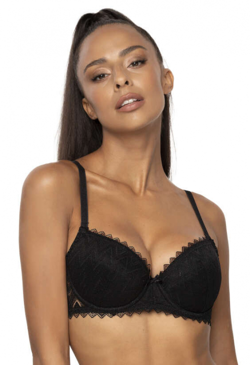 Biustonosz push-up Mat Elif  M-3802/11 czarny