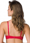 Biustonosz push-up Mat Hannah M-0115/11 czerwony
