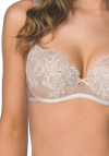 Biustonosz push-up Mat Frances M-3804/11 beż-mleko