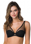 Biustonosz push-up Mat Esme M-3902/11 czarny