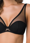 Biustonosz push-up Mat Esme M-3902/11 czarny