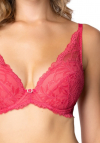 Biustonosz push-up Mat Eternal M-4028/11/1 malina
