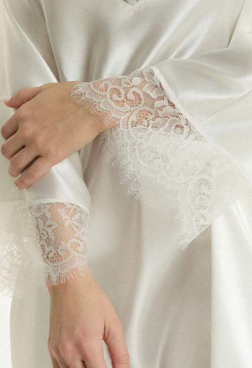 Ava Szlafrok 006/1 Whisper White