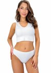 Donna Bawełniane białe brazyliany koronkowe - 270