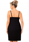Donna Seksowna koszula nocna plus size - sylvia czarna plus size