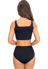 Donna Figi bawełniane damskie pełne - 251 czarne