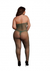 Le Désir Fishnet and Lace Bodystocking - Size
