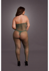 Le Désir Fishnet and Lace Bodystocking - Size