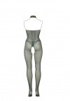 Le Désir Fishnet and Lace Bodystocking - Size