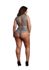 Le Désir Duo Net Key-Hole Bra Set - Size - Blue