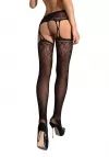 Obsessive Garter Stockings S206 - Pończochy Z Pasem