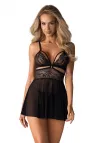 Obsessive 838-Bab-1 Babydoll I  Stringi
