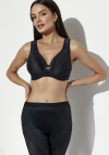 Biustonosz miękki Ava 2307 Black Maxi