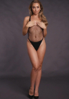 Le Désir Body with fishnet structure.