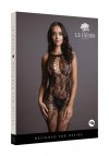 Le Désir Criss Cross Neck Bodystocking - One Size