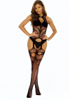 SoftLine Collection Bodystocking 2035 black