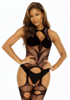 SoftLine Collection Bodystocking 2035 black