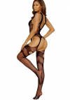 SoftLine Collection Bodystocking 2035 black