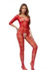 SoftLine Collection Bodystocking 2037 red