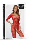 SoftLine Collection Bodystocking 2037 red