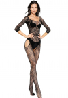 SoftLine Collection Bodystocking,black -