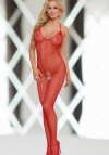 SoftLine Collection Fishnet - red