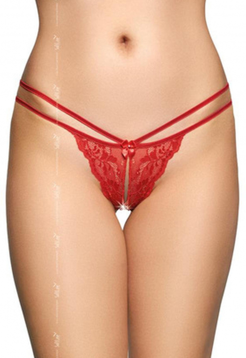 SoftLine Collection G-String 2495 - red