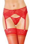 SoftLine Collection Garterbelt 3317 - red