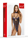 SoftLine Collection Set body and neckband 11030 blue/black