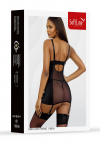 SoftLine Collection Set dress and thongs 110836 black